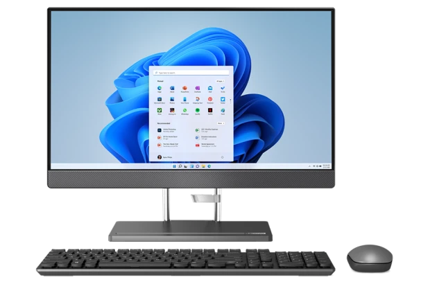 All in One Lenovo IdeaCentre AIO 5i 24IAH7 / F0GR007SMT / Intel i5-13 / 16GB / SSD 1TB / Intel Xe / FullHD / Win 11 / Szary