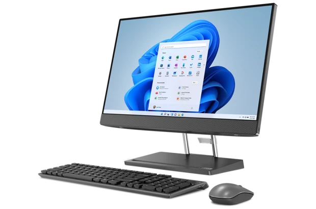 All in One Lenovo IdeaCentre AIO 5i 24IAH7 / F0GR007SMT / Intel i5-13 / 16GB / SSD 1TB / Intel Xe / FullHD / Win 11 / Szary