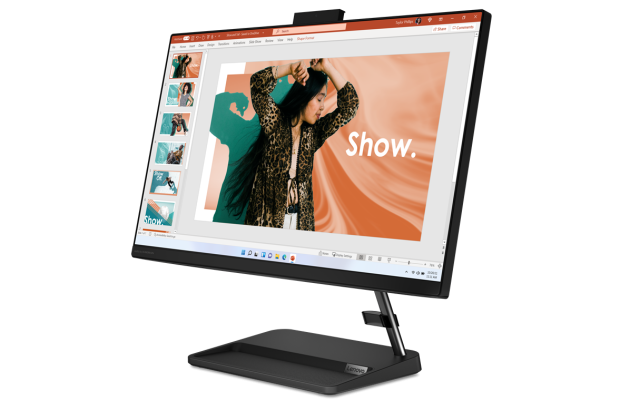 All In One Lenovo IdeaCentre AIO 3 24IAP7 / F0GH00FCNY / Intel i5-12 / 16GB / SSD 512GB / Intel Xe / FullHD / Win 11 / Czarny