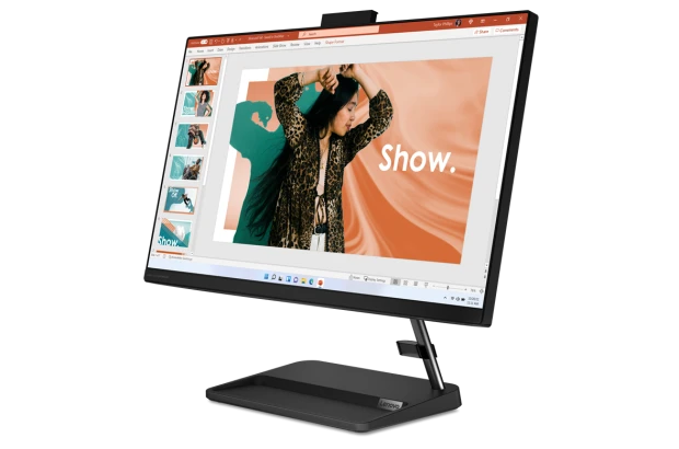 All In One Lenovo IdeaCentre AIO 3 24IAP7 / F0GH00FCNY / Intel i5-12 / 16GB / SSD 512GB / Intel Xe / FullHD / Win 11 / Czarny