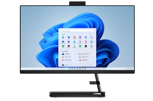 All In One Lenovo IdeaCentre AIO 3 24IAP7 / F0GH00FCNY / Intel i5-12 / 16GB / SSD 512GB / Intel Xe / FullHD / Win 11 / Czarny