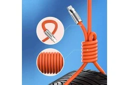Kabel USB XTW-YX1 ORANGE 1.5M
