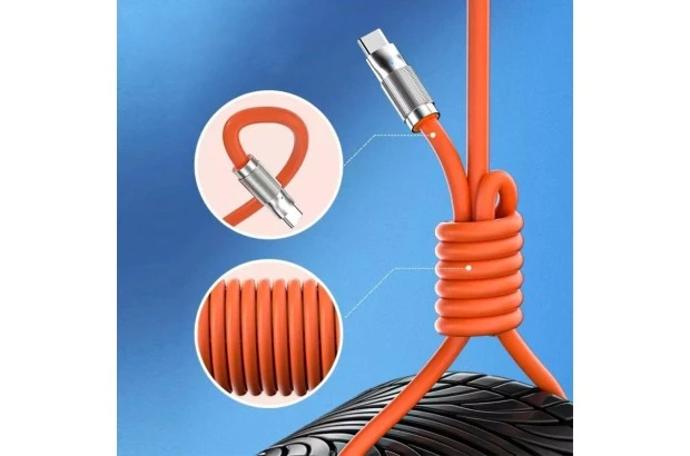 Kabel USB XTW-YX1 ORANGE 1.5M