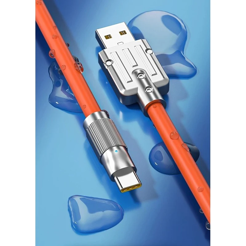 Kabel USB XTW-YX1 ORANGE 1.5M