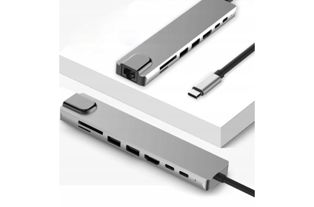 STACJA DOKUJĄCA 8w1 USB C 3.0 HDMI 4K RJ45 6711707310
