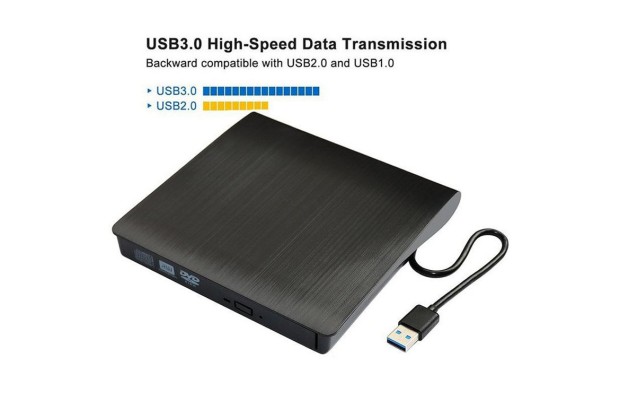 Nagrywarka zewnętrzna DVD-RW USB 3.0 MS-DVDRW-3.0-013