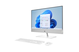 Komputer All in One HP Pavilion 24-ca0700ng / 5A9J0EA / AMD Ryzen 5 / 16GB / SSD 512GB / AMD Radeon / FullHD / Win 11 / Biały