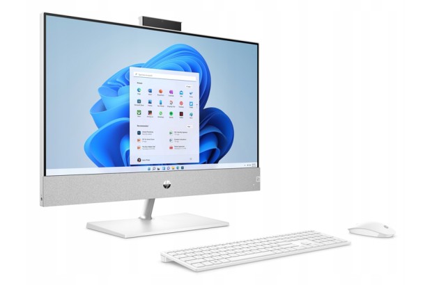 Komputer AIO HP Pavilion 24-ca2002na / 8B512EA / Intel i5-13 / 8GB / SSD 512GB / Intel UHD / FullHD / Win 11 / Biały