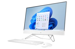 Komputer HP All in One 27-cb1008na / 6M117EA / Ryzen 3 / 8 GB / SSD 512GB / AMD Radeon / FullHD / Win 11 / Biały