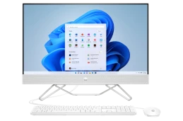 Komputer HP All in One 27-cb1008na / 6M117EA / Ryzen 3 / 16 GB / SSD 1TB / AMD Radeon / FullHD / Win 11 / Biały