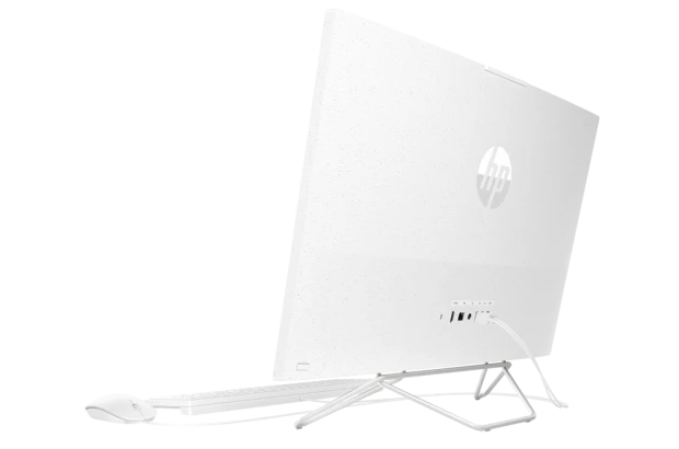 Komputer HP AIO 22-dd2006na / 8B511EA / Intel J5040 / 4GB / SSD 128GB / Intel UHD / FullHD / Win 11 / Biały