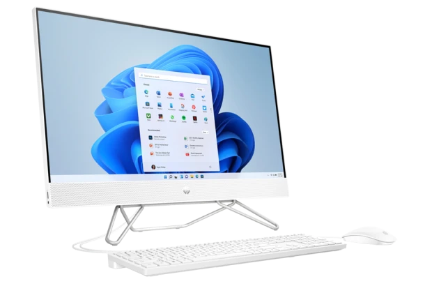 Komputer HP AIO 22-dd2006na / 8B511EA / Intel J5040 / 8GB / SSD 512GB / Intel UHD / FullHD / Win 11 / Biały
