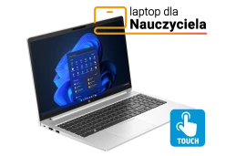 Laptop HP ProBook 450 G10 / 8L0D7UA / Intel i7-13 / 16GB / SSD 512GB / Intel UHD / FullHD / Dotyk /  Win 11 Pro / Srebrny