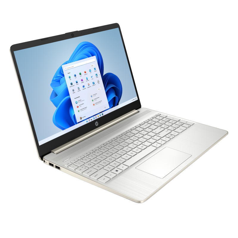 Laptop HP 15s-fq2689nw / 584Y4EA / Intel Core i3 / 8GB / 512GB SSD / Intel UHD / FullHD / Win 11 / Złoty
