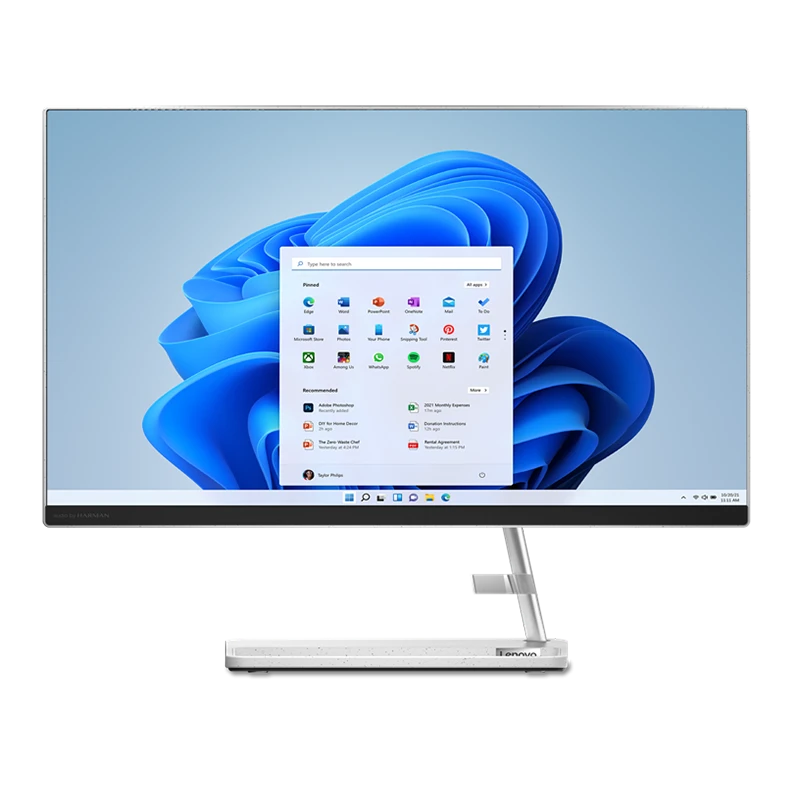 All in One Lenovo IdeaCentre AIO 3 24IAP7 / F0GH003UGE / Intel i3-12 / 8GB / SSD 256GB / Intel UHD / FullHD / Win 11 / Biały