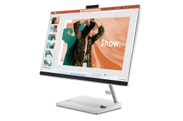 All in One Lenovo IdeaCentre AIO 3 24IAP7 / F0GH003UGE / Intel i3-12 / 8GB / SSD 256GB / Intel UHD / FullHD / Win 11 / Biały
