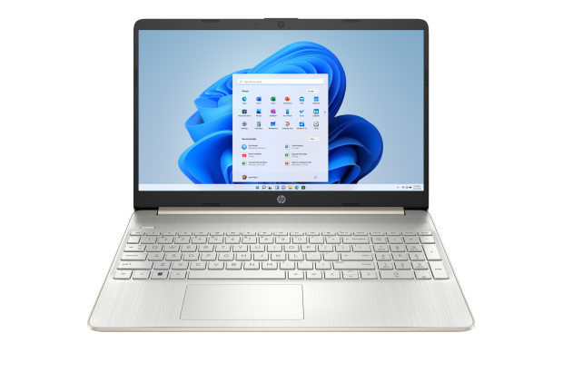 Laptop HP  15s-fq2017nw / 364A9EA / Intel Core i3 / 8GB / 256GB SSD / Intel UHD / FullHD / Win 11 / Złoty