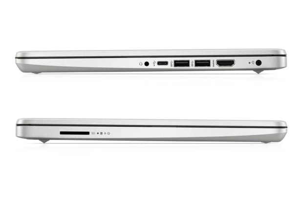 OUTLET HP 14-dq1033cl / 7RP94UA / Intel i3 / 4GB / SSD 128GB / Intel UHD / FullHD / Win 10 / Srebrny