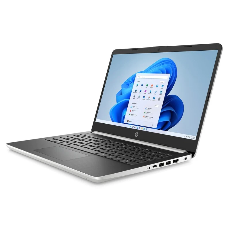 OUTLET HP 14-dq1033cl / 7RP94UA / Intel i3 / 4GB / SSD 128GB / Intel UHD / FullHD / Win 10 / Srebrny