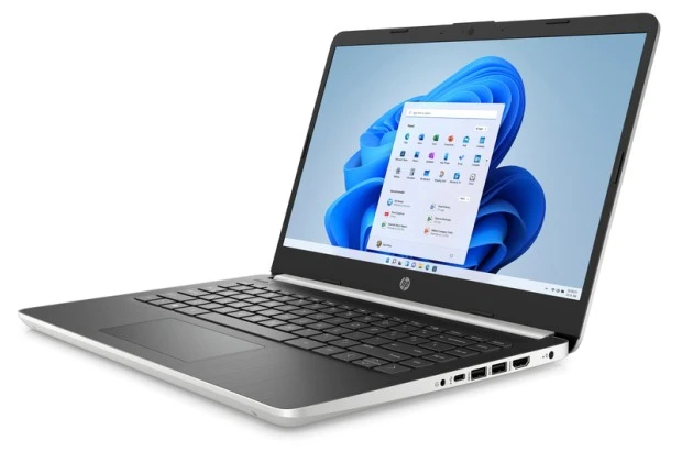 OUTLET HP 14-dq1033cl / 7RP94UA / Intel i3 / 4GB / SSD 128GB / Intel UHD / FullHD / Win 10 / Srebrny