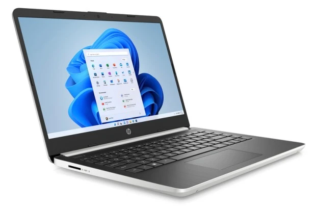 OUTLET HP 14-dq1033cl / 7RP94UA / Intel i3 / 4GB / SSD 128GB / Intel UHD / FullHD / Win 10 / Srebrny