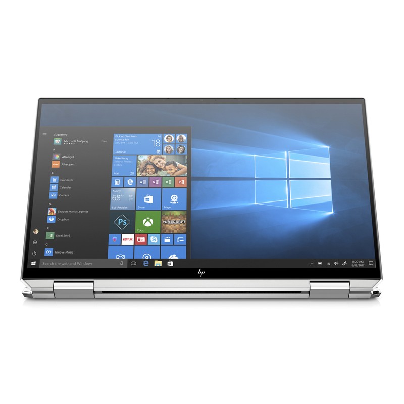 OUTLET Laptop HP Spectre x360 13-aw0110nd / 8AQ66EA / Intel Core i5-10 / 8GB / 512GB SSD / Intel Xe / FullHD / Win 11 / Srebrny