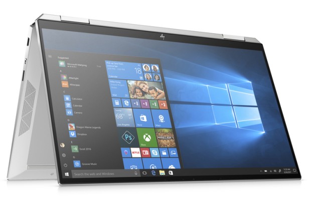 OUTLET Laptop HP Spectre x360 13-aw0110nd / 8AQ66EA / Intel Core i5-10 / 8GB / 512GB SSD / Intel Xe / FullHD / Win 11 / Srebrny