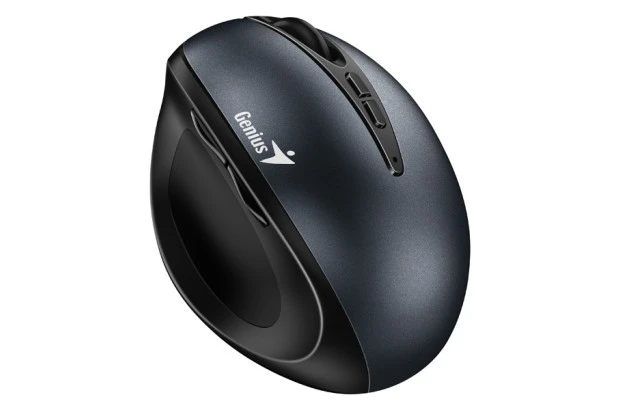 Mysz bezprzewodowa pionowa wertykalna Genius ERGO 8300S czarno-szara