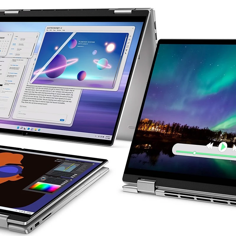 Laptop 2w1 Dell Inspiron 7430 / INS0159504 / Intel Core i7-13 / 16GB / SSD 1TB / Intel Xe / FullHd / Dotyk / Win 11 / Srebrny