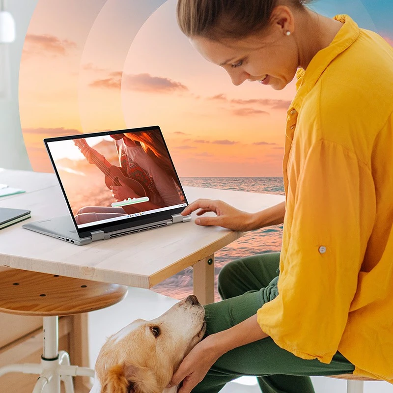 Laptop 2w1 Dell Inspiron 7430 / INS0159504 / Intel Core i7-13 / 16GB / SSD 1TB / Intel Xe / FullHd / Dotyk / Win 11 / Srebrny