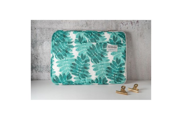 Piękna torba ETUI POKROWIEC liście na Laptop 13"