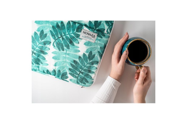 Piękna torba ETUI POKROWIEC liście na Laptop 13"