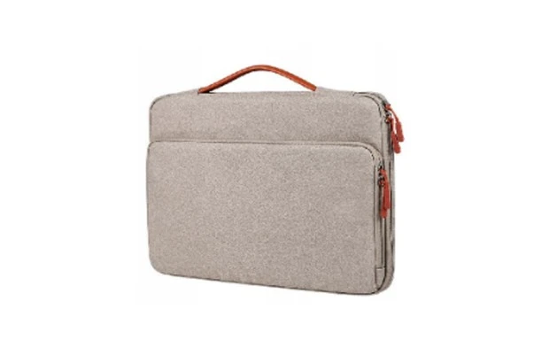 PIĘKNA TORBA ETUI POKROWIEC NA LAPTOP LEMES 13,3" Beżowa