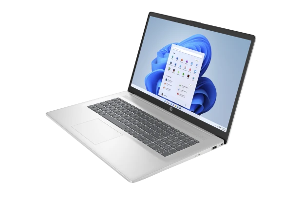 Laptop HP 17-CN3053 / 7F8G5UA / Intel i5-13 / 12GB / SSD 512GB / Intel Xe / FullHD / Win 11 / Srebrny