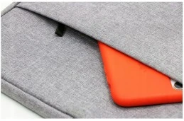 Piękna torba ETUI POKROWIEC na Laptop 13 - 14 cali (NOVAZA jasny szary)