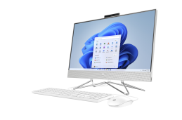 All in One HP 24-dp0085nw / 25R23EA / Intel Core i7 / 16GB / SSD 512GB / Intel UHD / FullHD / Win 11 Pro / Srebrny