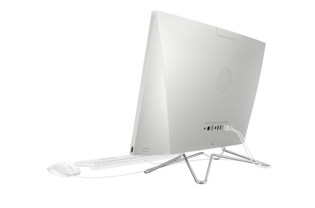 All in One HP 24-dp0085nw / 25R23EA / Intel Core i7 / 16GB / SSD 512GB / Intel UHD / FullHD / Win 11 Pro / Srebrny