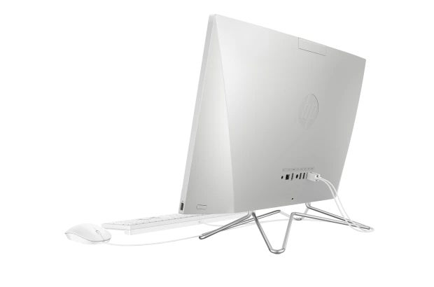 All in One HP 24-dp0085nw / 25R23EA / Intel Core i7 / 16GB / SSD 512GB / Intel UHD / FullHD / Win 11 Pro / Srebrny