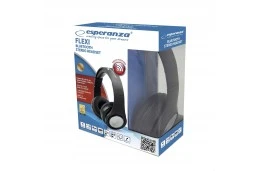 Słuchawki bezprzewodowe nauszne Esperanza FLEXI EH165K (EH165K)