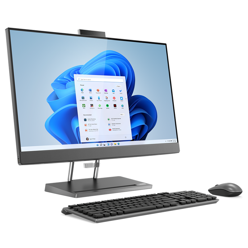 All in One Lenovo IdeaCentre 5 27IAH7 / F0GQ001NNY / Intel i5-12 / 16GB / SSD 512GB / Intel Xe / QHD / 100Hz / Win 11 / Szary
