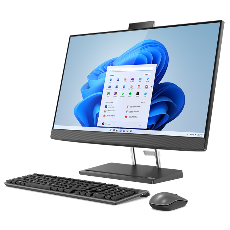 All in One Lenovo IdeaCentre 5 27IAH7 / F0GQ001NNY / Intel i5-12 / 16GB / SSD 512GB / Intel Xe / QHD / 100Hz / Win 11 / Szary