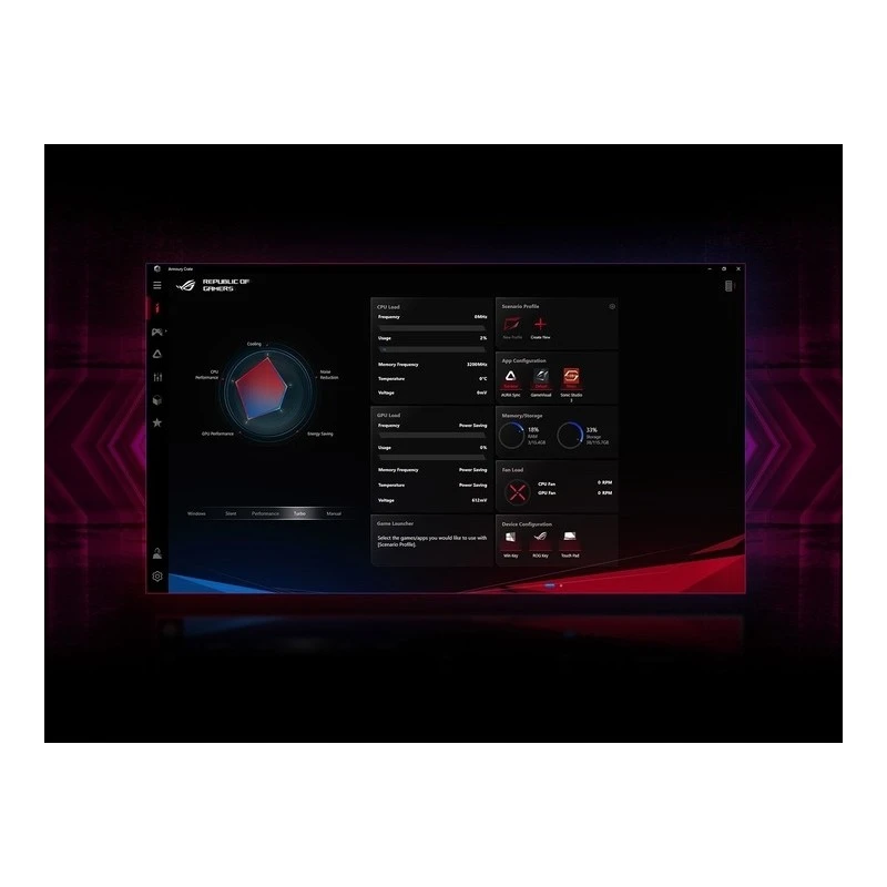 OUTLET Asus ROG STRIX G512LU / 90NR0351-M02990 / Intel i7-10 / 16GB / SSD 1TB / GTX 1660Ti / FullHD / Win 11