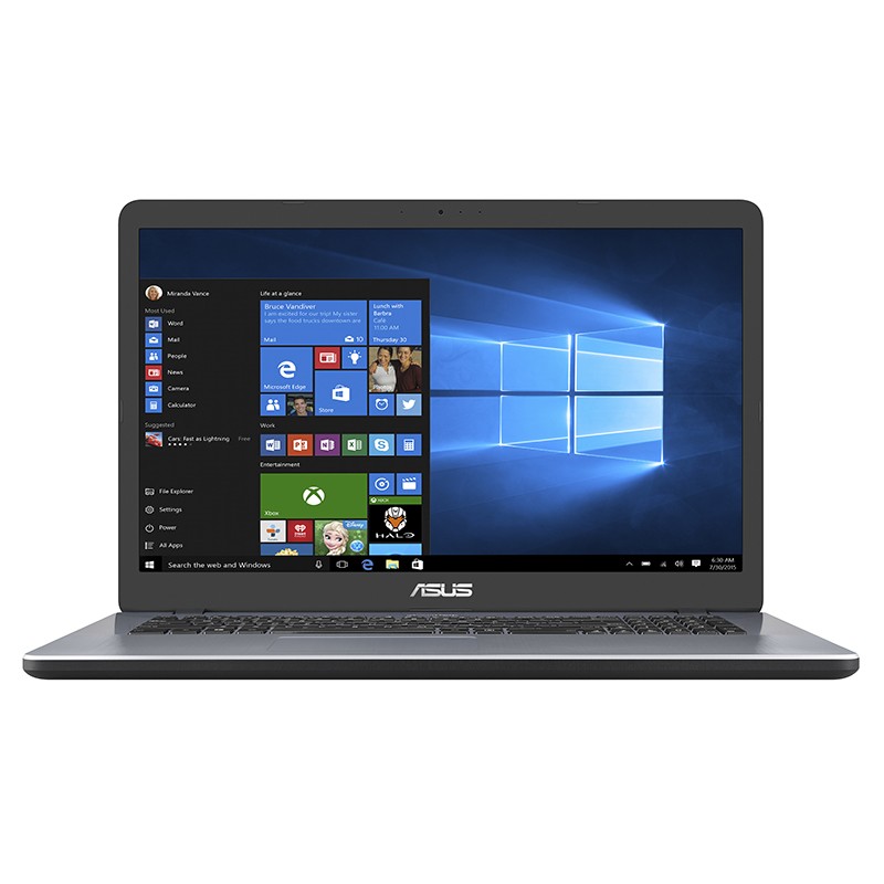 OUTLET Laptop Asus VivoBook X705MAR-BX191T / 90NB0IF2-M03780 / Intel N4020 / 8GB / HDD 1TB / Intel UHD / HD+ / Win 11 / Szary