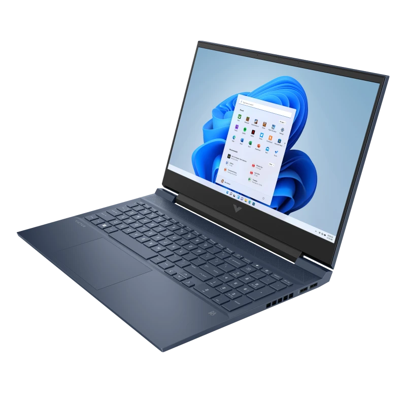 Laptop HP Victus 15-fa0183nw / 74F90EA / Intel i5-12 / 8GB / SSD 512GB / Nvidia GTX 1650 / FullHD / FreeDos / Niebieski