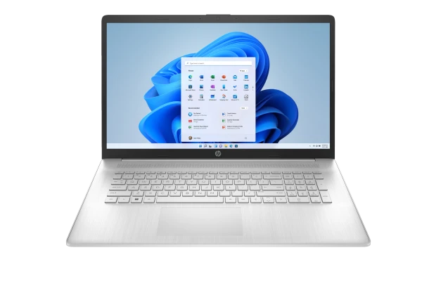 Laptop HP 17-cn0121nw / 68T37EA / Intel Core i3 / 8GB / 256GB SSD / Intel UHD / FullHD / Win 11 / Srebrny