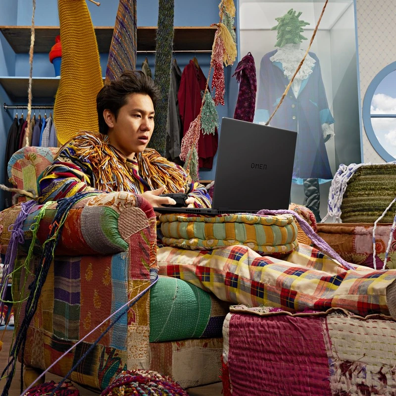 Gamingowy Laptop Omen HP 16-wd0000nq / 81F37EA / Intel i5-13 / 16GB / SSD 512GB / RTX 4050 / FullHD / 144Hz / FreeDos