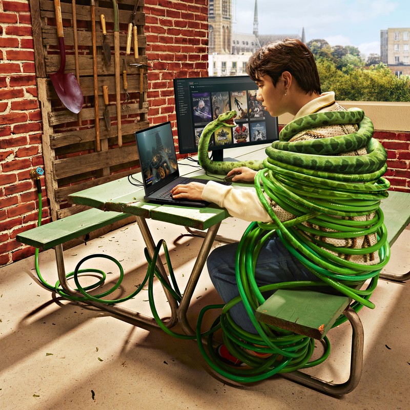 Gamingowy Laptop OMEN Transcend HP 16-u0004na / 877A0EA / Intel i7-13 / 16GB / SSD 1TB / RTX 4060 / WUXGA / 165Hz / Win 11