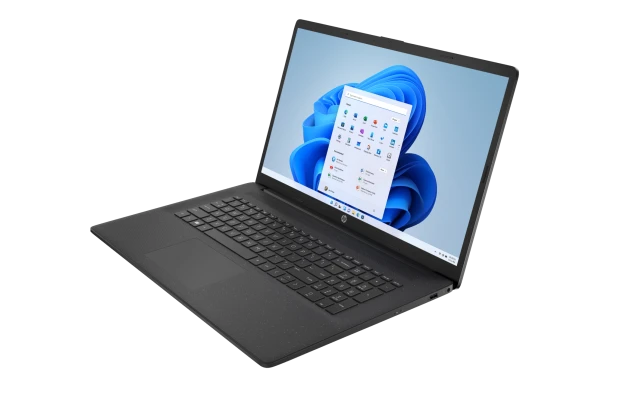 Laptop HP 17-cn0041na / 4H2B7EA / Intel Gold 7505 / 4GB / SSD 128GB / Intel UHD / FullHD / Win 11 / Czarny