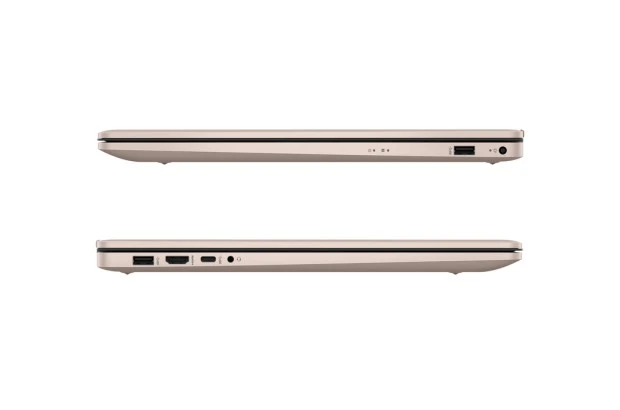 Laptop dla dziewczyny HP 17-cn0612ds / 889B9UA / 8GB / SSD 256GB / Intel UHD / FullHD / Win 11 / Różowy