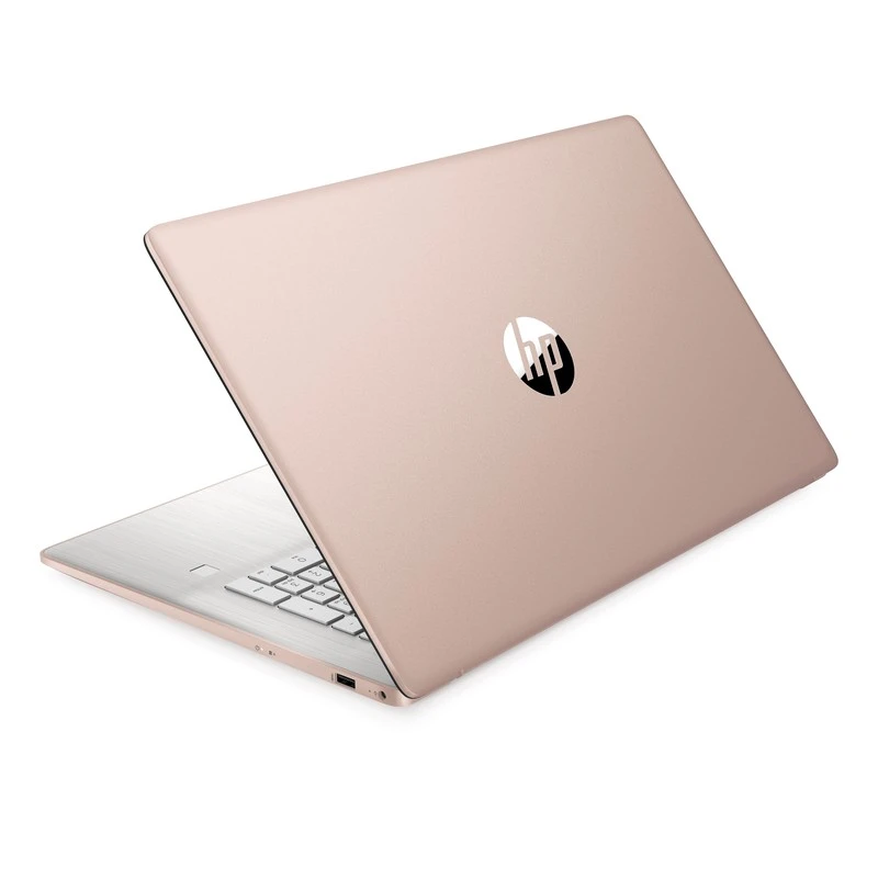 Laptop dla dziewczyny HP 17-cn0612ds / 889B9UA / 16GB / SSD 512GB / Intel UHD / FullHD / Win 11 / Różowy